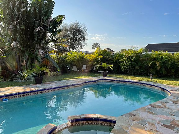 Private Backyard with Large Swimming Pool