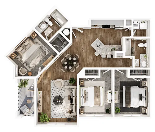 Floor plan Cascata