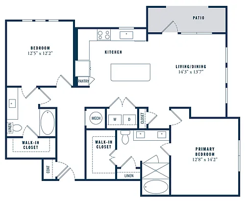 Floor plan B8