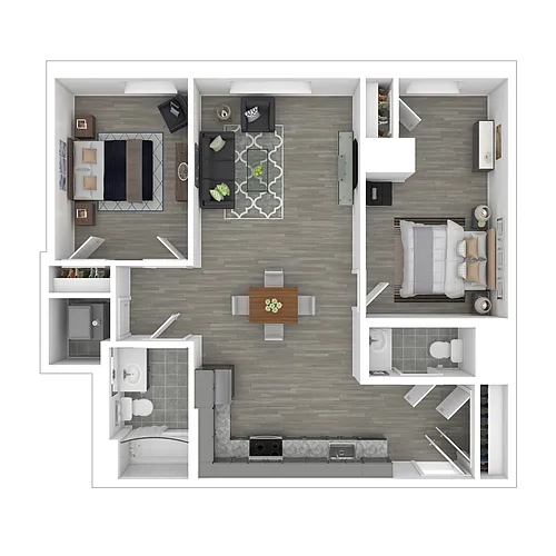 Floor plan The Union - B16 UD