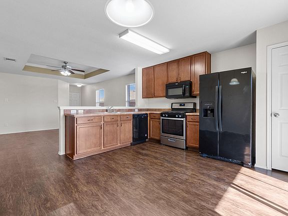 Kitchen and dining area