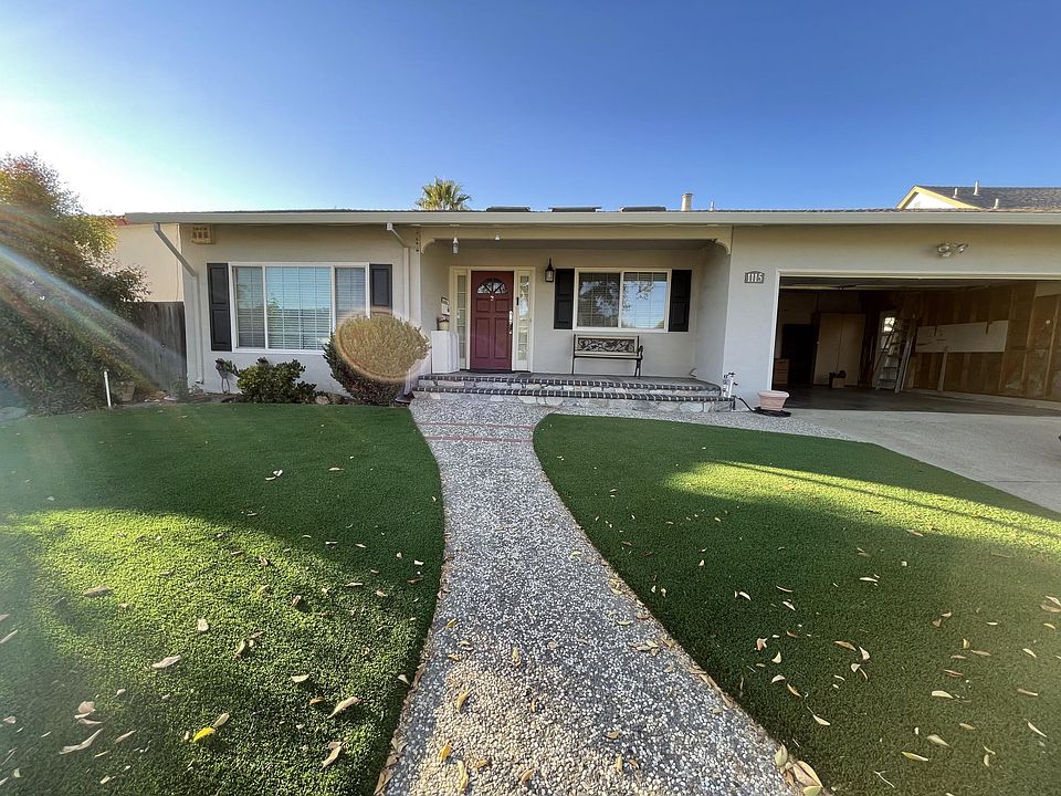 Front view of the house