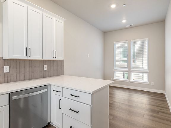 Dining area off the kitchen