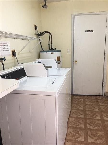 Shared Laundry Room Area