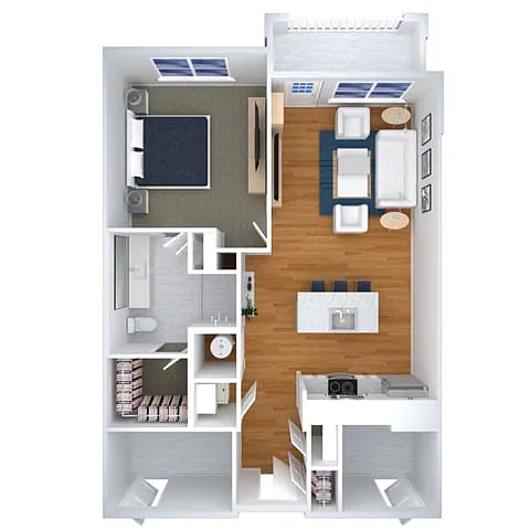 Floor plan A1-E