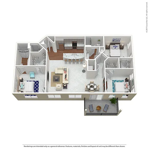 Floor plan The Assateague