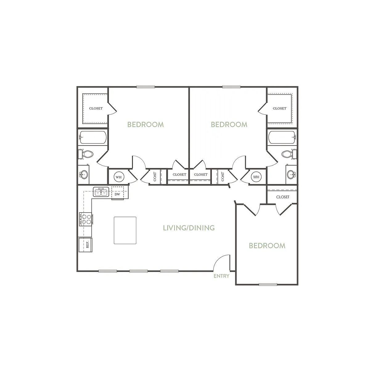 Floor plan C1