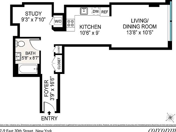 2nd image of 7 E 30th St APT 8B