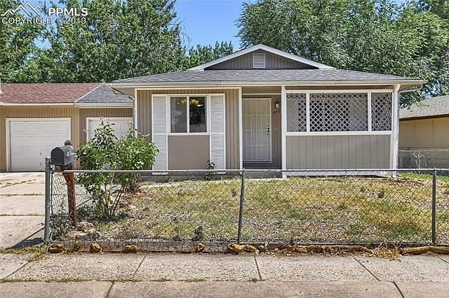 Ranch style home with one-level living. Attached single family home, only attached to home next door at garage wall. No HOA fees or covenants!