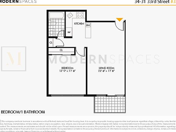 2nd image of 34-31 33rd St #3A
