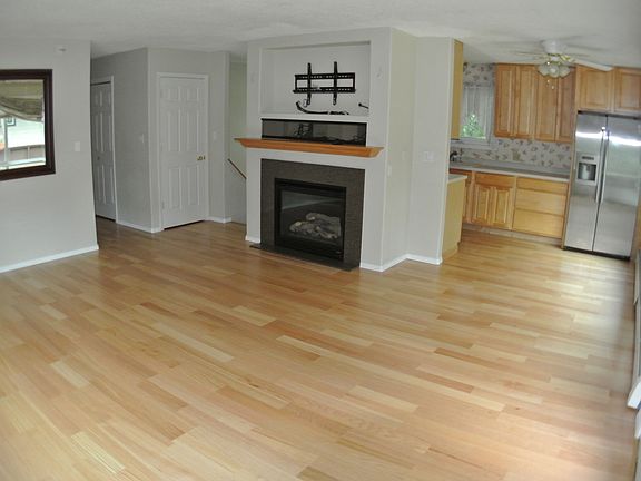 Living room and Kitchen