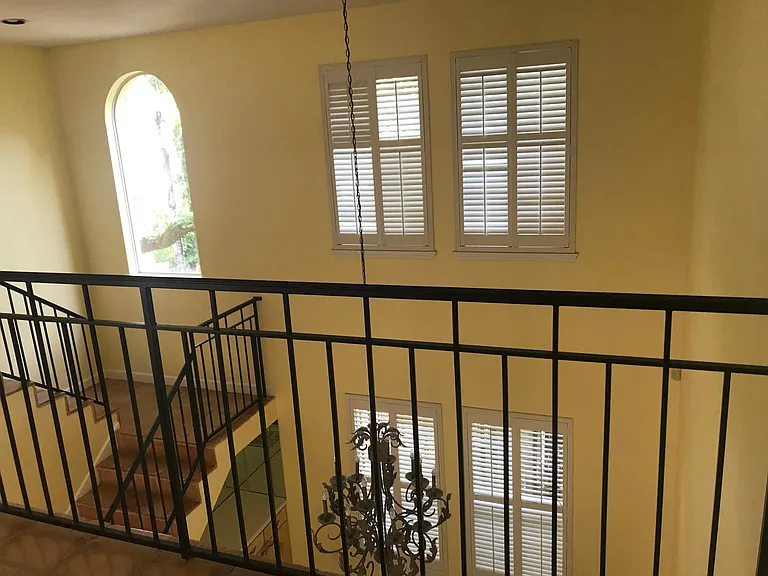 Vaulted dining area