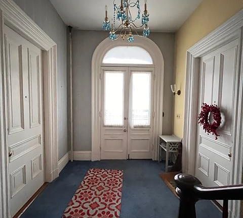 view of hallway- door entry