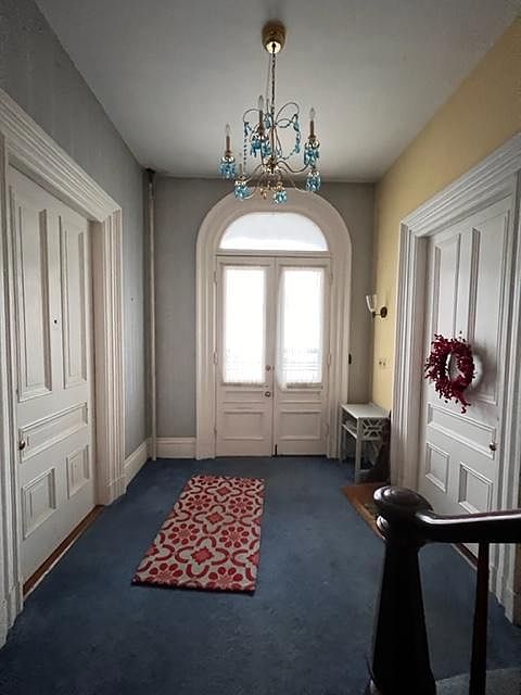 view of hallway- door entry