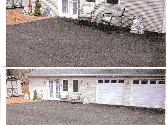 Rear building & garages