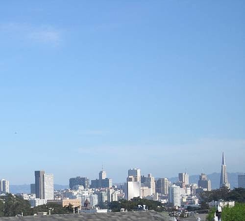 View from top of flat