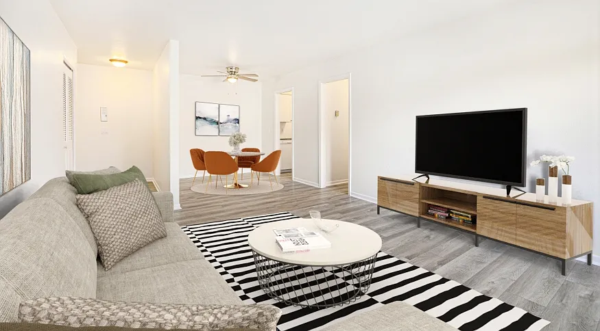 Inviting and bright space - Arbor Village Apartments