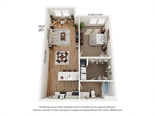 Floor plan A1G