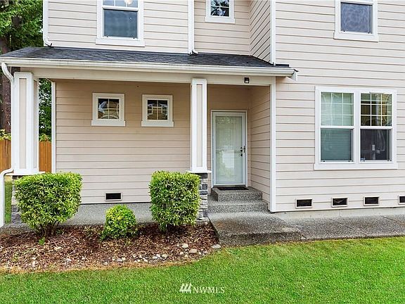 House front with front door