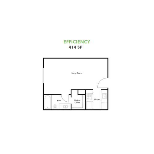 Floor plan Studio