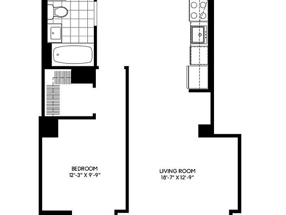 2nd image of 90 West St APT 18J