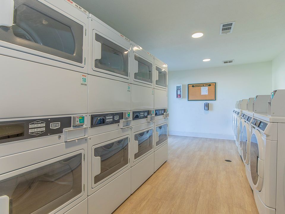 On-site laundry facility.