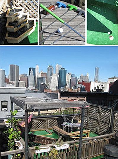 Private deck 