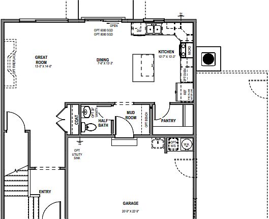 Main Level - Slab on Grade
