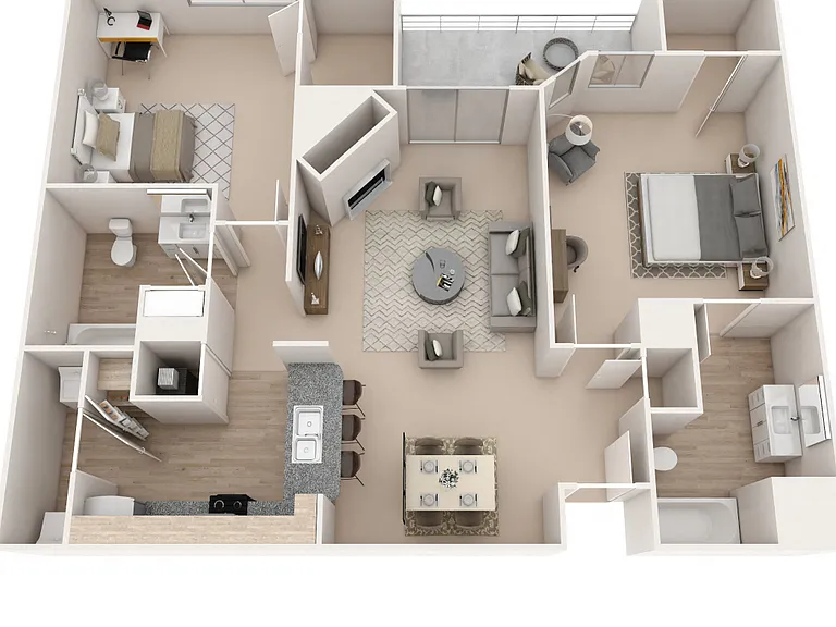 Club at North Hills Apartment Homes — Photo 39