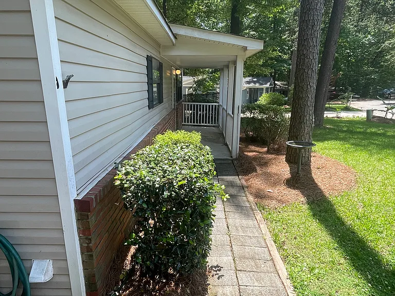 Walkway to Front Door with Porch