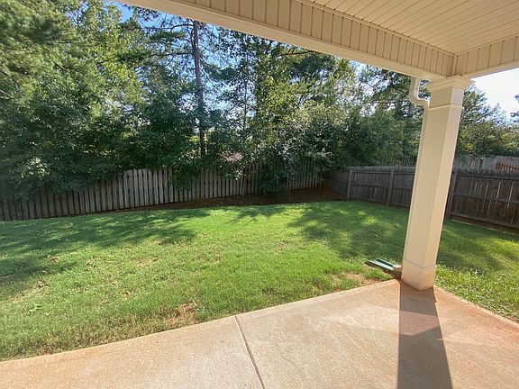 Covered Patio and great, private, backyard for entertaining and playing