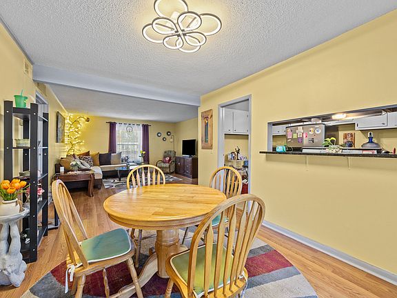 Open spacious living and dining area