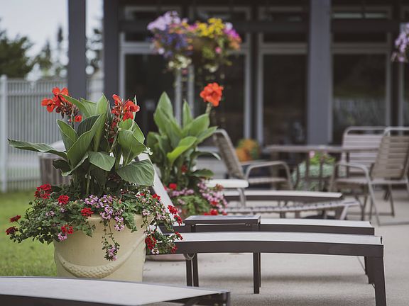 Beautiful accents like fresh flowers add warmth and charm to every space.