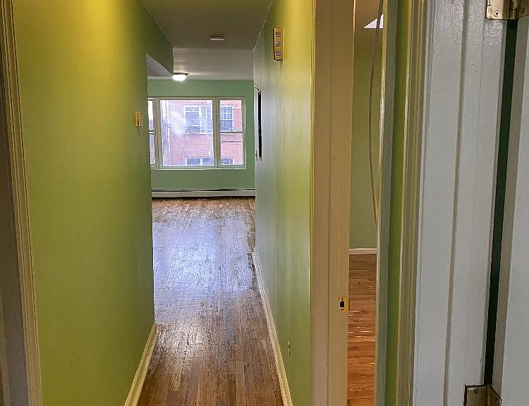 Apartment hallway