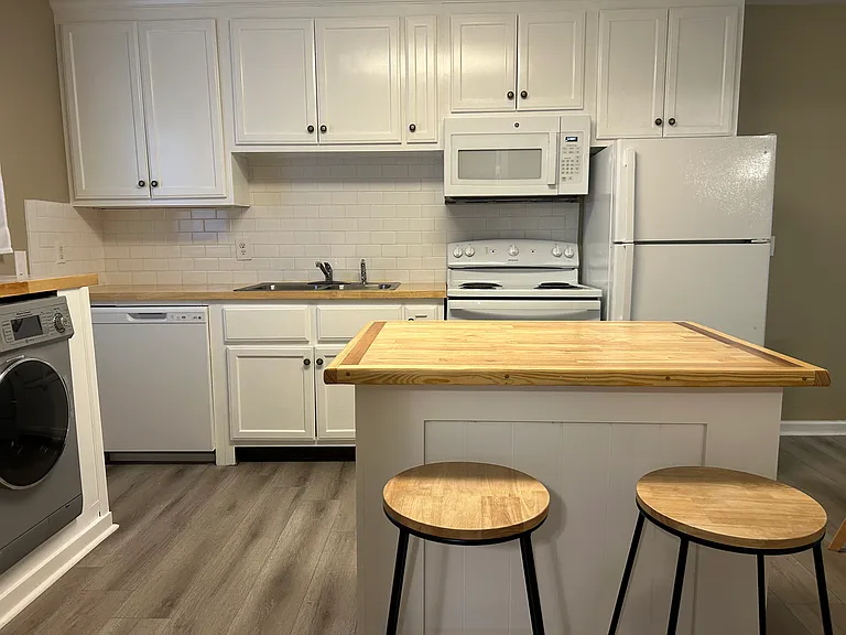 Kitchen and Island
