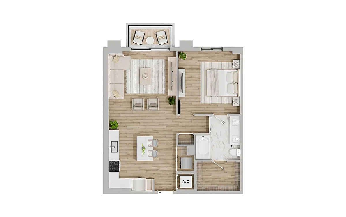 Floor plan Zinnia J