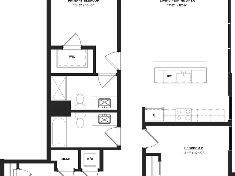 C5 floor plan Beach Street Landing