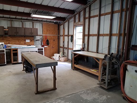 Shop area of Hangar