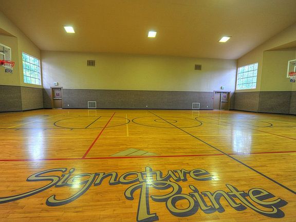 Full size Indoor Basketball Court