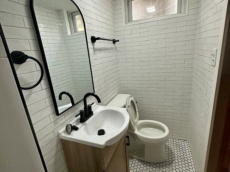 Newly Renovated basement bathroom