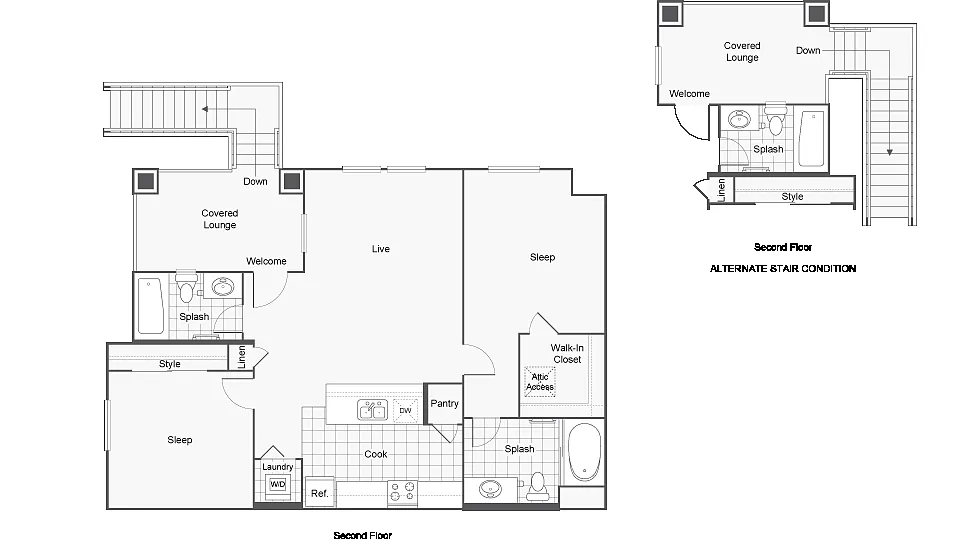 Floor plan The Bay