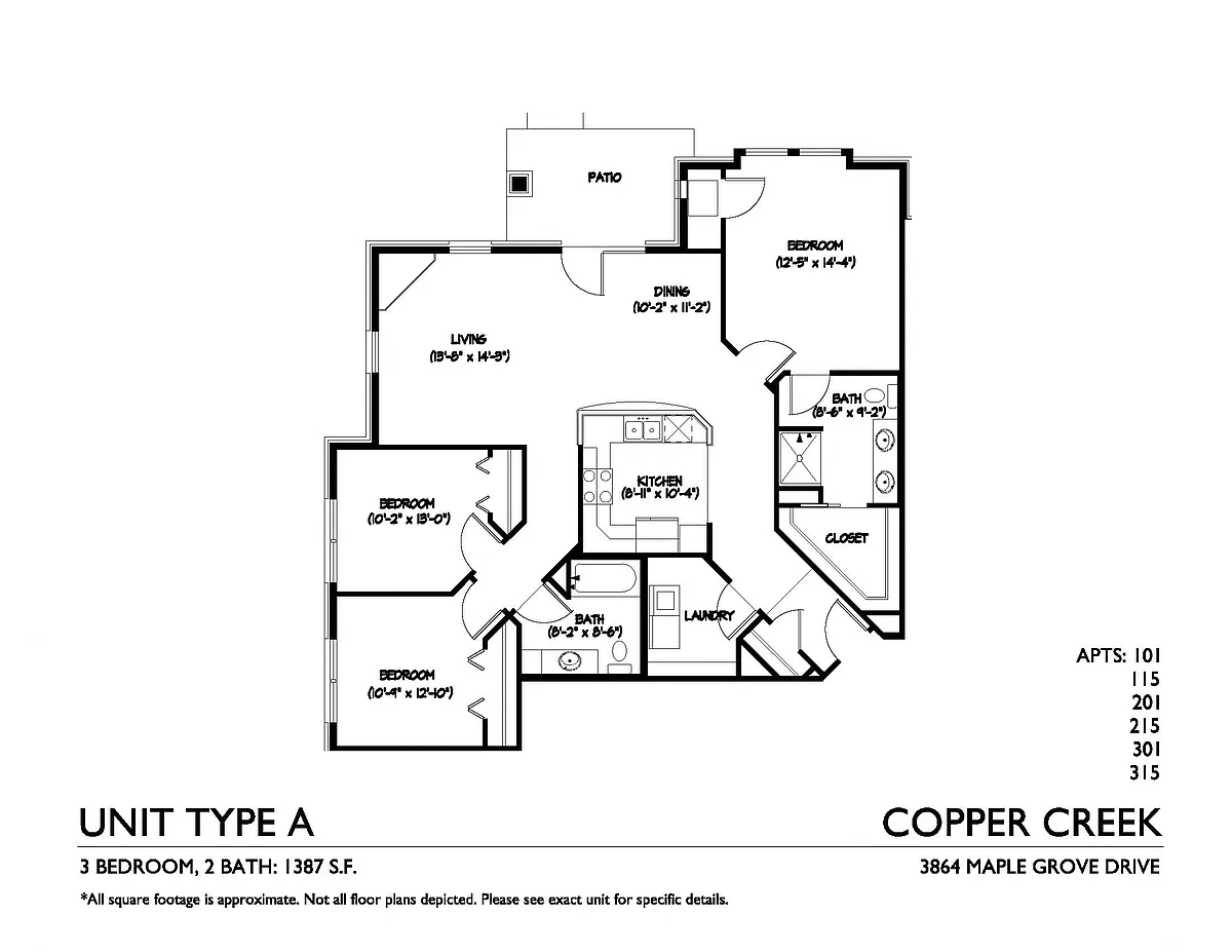 Floor plan A