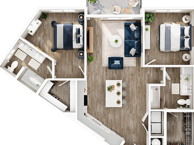 B1 floor plan Solis Birkdale