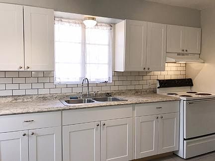 New cabinets last summer. 30" electric stove