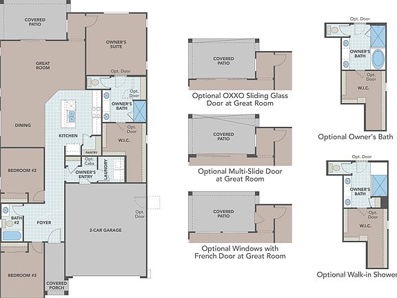 Luxurious single-family home showcasing innovative architectural layout with 3 bedrooms and 2 baths.