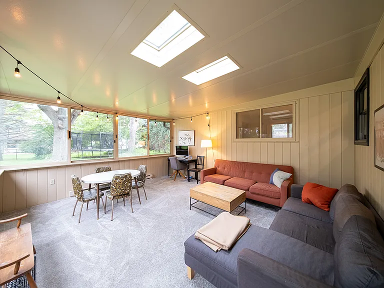 Bonus Living Space Off the Kitchen