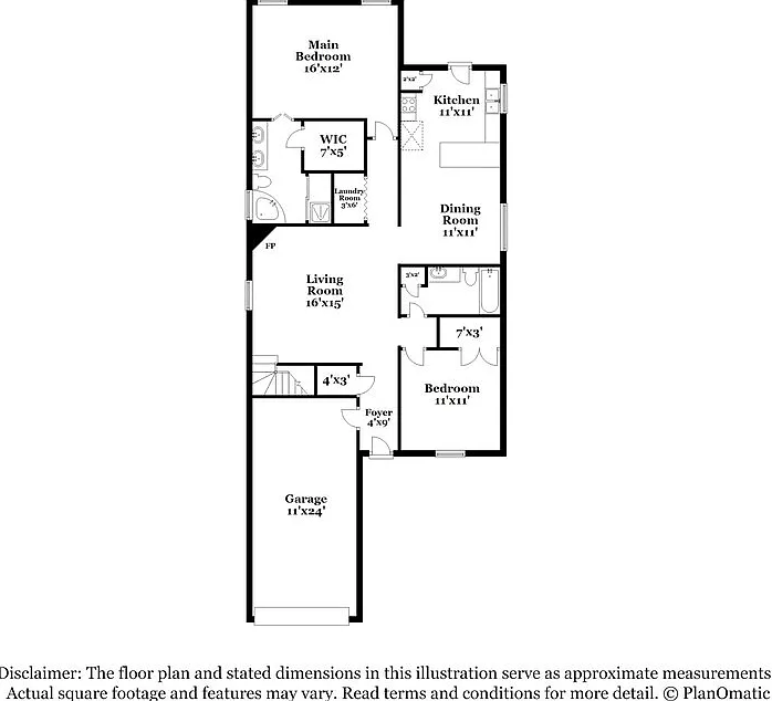 3 bed, 3.0 bath, 1528 sqft, $2,570 — Photo 3