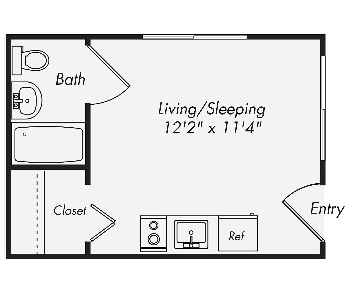 Floor plan S3-198SF