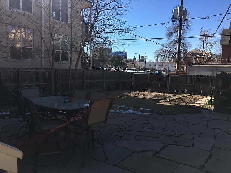 back yard
