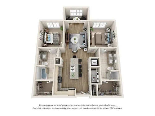 Floor plan Sequoia S